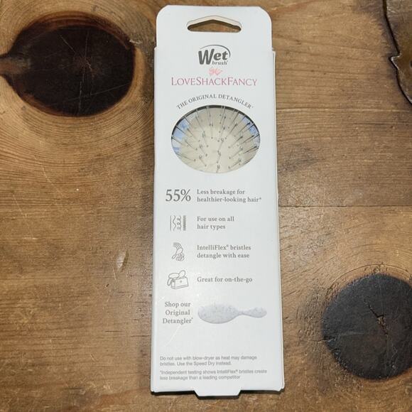 Wet Brush x LoveShackFancy Mini Detangler Hair Brush Everblooming Rosette - Picture 6 of 6